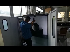 Badanie uderzenia młotkiem w układzie próżniowym