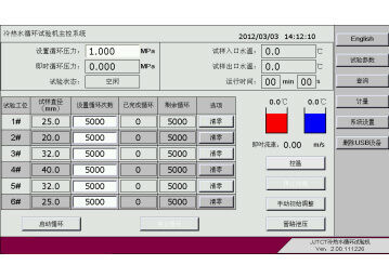 Pipeline Testing Equipment to Facilitate Long Term Pressure and Temperature Cycle Testing on Plastic Pipeline Systems and Fittings