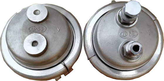 Wtyczka hydrostatyczna Dn 63 mm bez zaślepek na przecieki do testera ciśnienia statycznego i pękania rur
