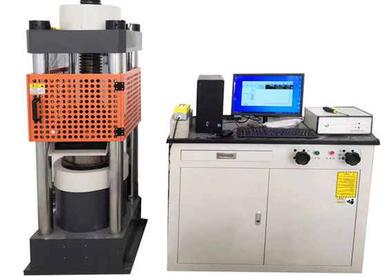 YAW-2000 Pc sterowana maszyna do wytrzymałości kompresyjnej do betonu cementowego i skały