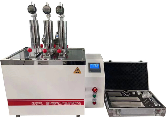 Badanie temperatury deformacji termicznej Plastic-determination of temperature of deformation under load