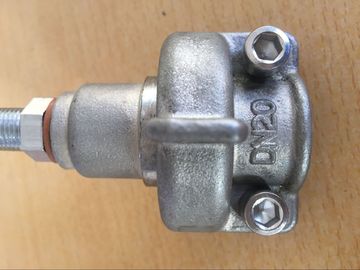 Półokrągły kształt doniczki Hydro Pressure Testing Machine End Cap, 20mm końcówki rur