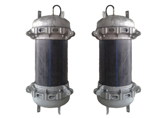 DN 400 mm plastikowe czapki końcowe rurociągów z śrubami mocującymi, zaworem wentylacyjnym i pierścieniem uszczelniającym do kompozycji konstrukcyjnej