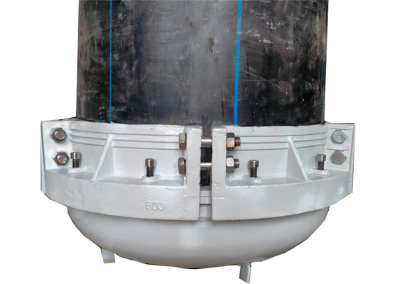 Korek do testu hydrostatycznego DN 800mm do rur z tworzywa sztucznego PVC/PE zgodny z normami ASTM D 1598/1599