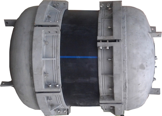 Końcówki rur z tworzywa sztucznego PVC PE DN 900mm z korkiem do prób hydrostatycznych zgodnym z normami ASTM D 1598/1599