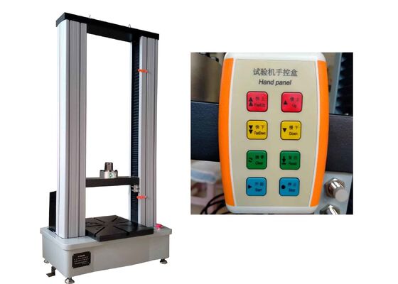 Elektroniczna uniwersalna maszyna testująca wyposażona w system kontroli w pętli zamkniętej i skomputeryzowane przetwarzanie danych do testowania materiałów