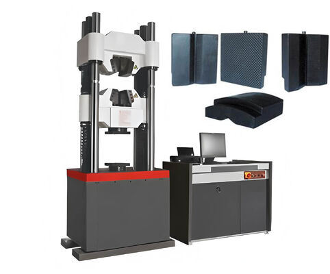Maszyna do testowania serwohydrauliki z czterema kolumnami i typem dolnego cylindra olejowego zapewniająca większą stabilność i dokładność